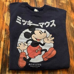 DISNEY Mickey Mouse Sweatshirt. Size Medium.